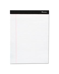 UNV57300 PREMIUM RULED WRITING PADS, WIDE/LEGAL RULE, 5 X 8, WHITE, 50 SHEETS, 12/PACK