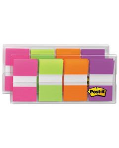 MMM680PGOP2 PAGE FLAGS IN PORTABLE DISPENSER, BRIGHT, 160 FLAGS/DISPENSER