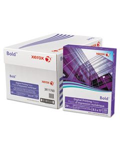 XER3R11760 BOLD DIGITAL PRINTING PAPER, 100 BRIGHT, 28LB, 8.5 X 11, WHITE, 500/REAM