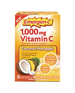 ALA130603 IMMUNE DEFENSE DRINK MIX, COCONUT PINEAPPLE, 0.32 OZ PACKET, 30/BOX