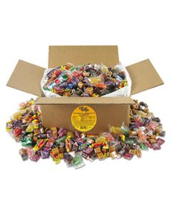 OFX00086 SOFT & CHEWY CANDY MIX, INDIVIDUALLY WRAPPED, 10 LB VALUES SIZE BOX