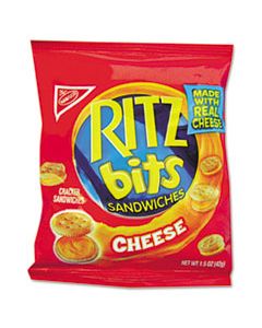 RTZ06834 RITZ BITS, CHEESE, 1.5OZ PACKS, 60/CARTON