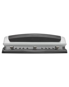 SWI74037 10-SHEET PRECISION PRO DESKTOP TWO-TO-THREE-HOLE PUNCH, 9/32" HOLES