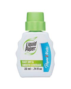 PAP5640115 FAST DRY CORRECTION FLUID, 22 ML BOTTLE, WHITE, 1/DOZEN