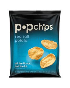 PPH71100 POTATO CHIPS, SEA SALT FLAVOR, .8 OZ BAG, 24/CARTON