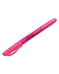 SAN1741909 PINK RIBBON POCKET STYLE HIGHLIGHTERS, CHISEL TIP, PINK, 2/PACK