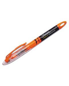 SAN1754466 LIQUID PEN STYLE HIGHLIGHTERS, CHISEL TIP, FLUORESCENT ORANGE, DOZEN