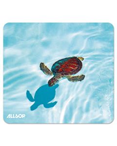 ASP31425 NATURESMART MOUSE PAD, TURTLE DESIGN, 8 1/2 X 8 X 1/10