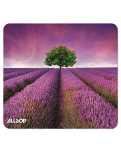 ASP31422 NATURESMART MOUSE PAD, LAVENDER FIELD DESIGN, 8 1/2 X 8 X 1/10