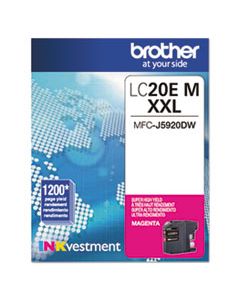 BRTLC20EM LC20EM INKVESTMENT SUPER HIGH-YIELD INK, 1200 PAGE-YIELD, MAGENTA