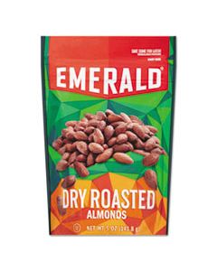 DFD33664 DRY ROASTED ALMONDS, 5 OZ PACK, 6/CARTON