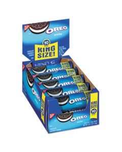 OREO COOKIES, CHOCOLATE W/CREAM CENTER, 10 COOKIE PACK, 10 PACKS/BOX