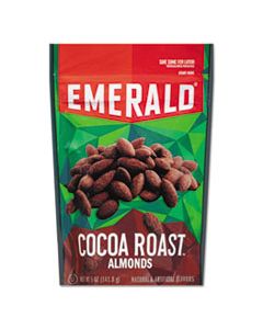 DFD86364 COCOA ROASTED ALMONDS, 5 OZ PACK, 6/CARTON
