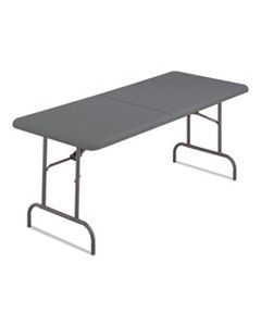 ICE65457 INDESTRUCTABLES TOO 1200 SERIES BI-FOLD TABLE, 60W X 30D X 29H, CHARCOAL