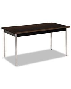HONUTM3060MOPCH UTILITY TABLE, RECTANGULAR, 60W X 30D X 29H, MOCHA/BLACK