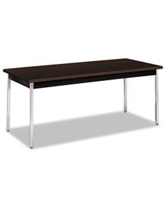 HONUTM3072MOPCH UTILITY TABLE, RECTANGULAR, 72W X 30D X 29H, MOCHA/BLACK