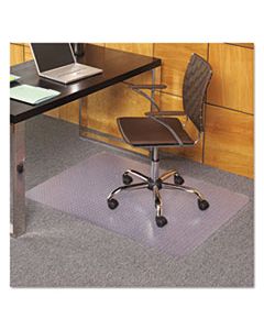 ESR121821 TASK SERIES ANCHORBAR CHAIR MAT FOR CARPET UP TO 0.13", 36 X 44, CLEAR