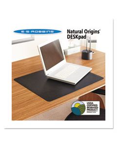 ESR120797 NATURAL ORIGINS DESK PAD, 38 X 24, MATTE, BLACK