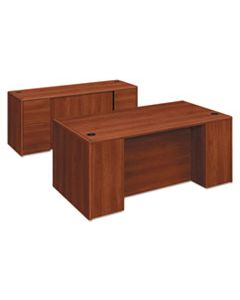 HON10799CO 10700 DOUBLE PEDESTAL DESK WITH FULL PEDESTALS, 72W X 36D X 29.5H, COGNAC