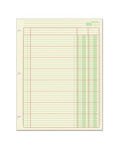 ABFACP85112 COLUMNAR ANALYSIS PAD, 2 COLUMN, 8 1/2 X 11, SINGLE PAGE FORMAT, 50 SHEETS/PAD