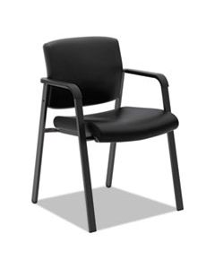 BSXVL605SB11 HVL605 GUEST CHAIR, 23.5" X 24" X 35", BLACK SEAT/BLACK BACK, BLACK BASE