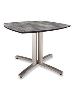 PHLSR2936PW STORY SQUIRCLE TABLE, 36 X 36 X 29, PEWTER