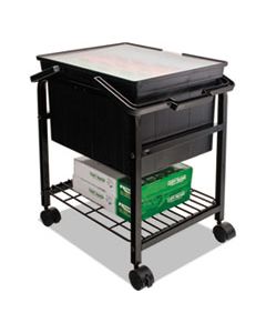 AVTFS2BHD HEAVY-DUTY FILE SHUTTLE, 17.13W X 14.25D X 20H, BLACK