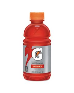 QKR12196 G-SERIES PERFORM 02 THIRST QUENCHER, FRUIT PUNCH, 12 OZ BOTTLE, 24/CARTON