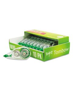 TOM68722 MONO MINI CORRECTION TAPE, 1/6" X 315", NON-REFILLABLE, 10/PACK