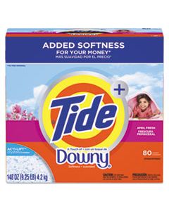 PGC85002 TOUCH OF DOWNY LAUNDRY DETERGENT, POWDER, APRIL FRESH, 148 OZ BOX, 2/CARTON