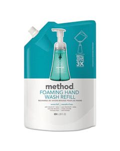 MTH01366 FOAMING HAND WASH REFILL, WATERFALL, 28 OZ POUCH, 6/CARTON