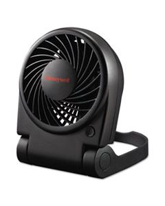 HWLHTF090B TURBO ON THE GO USB/BATTERY POWERED FAN, BLACK