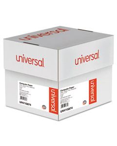 UNV15874 PRINTOUT PAPER, 4-PART, 15LB, 9.5 X 11, WHITE/CANARY/PINK/BUFF, 900/CARTON