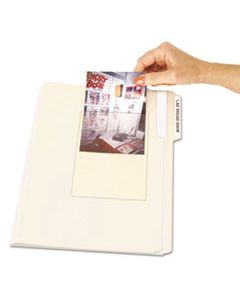 CLI70346 PEEL & STICK PHOTO HOLDERS, 4 3/8 X 6 1/2, CLEAR, 10/PACK
