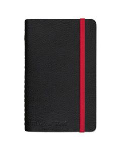 JDK400065001 BLACK SOFT COVER NOTEBOOK, WIDE/LEGAL RULE, BLACK COVER, 5.5 X 3.5, 71 SHEETS