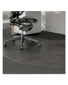 ALEMAT4660CLPR MODERATE USE STUDDED CHAIR MAT FOR LOW PILE CARPET, 46 X 60, RECTANGULAR, CLEAR