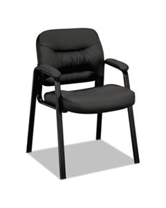 BSXVL643SB11 HVL643 GUEST CHAIR, SUPPORTS UP TO 250 LBS., BLACK SEAT/BLACK BACK, BLACK BASE