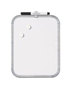 BVCCLK020303 MAGNETIC DRY ERASE BOARD, 11 X 14, WHITE PLASTIC FRAME