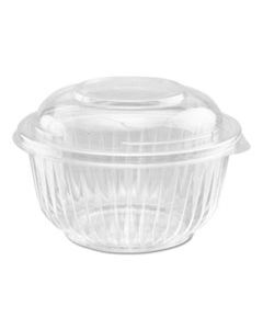 DCCPET16BCD PRESENTABOWLS BOWL/LID COMBO-PAKS, 16 OZ, CLEAR, 63/PACK, 4 PACK/CARTON