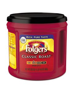 FOL20421EA COFFEE, CLASSIC ROAST, GROUND, 30.5 OZ CANISTER