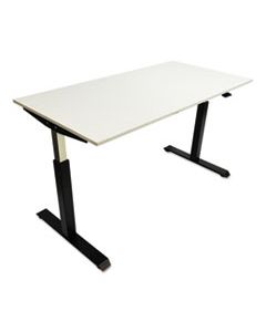 ALEHTPN1B ADAPTIVERGO PNEUMATIC HEIGHT-ADJUSTABLE TABLE BASE, 26.18" TO 39.57", BLACK