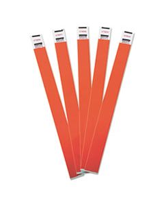 AVT75510 CROWD MANAGEMENT WRISTBANDS, SEQUENTIALLY NUMBERED, 9 3/4 X 3/4, RED, 500/PACK