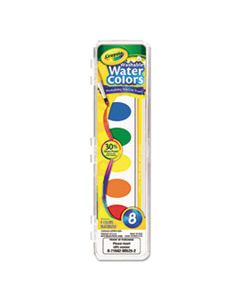 CYO530525 WASHABLE WATERCOLOR PAINT, 8 ASSORTED COLORS
