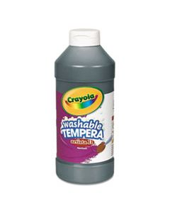 CYO543115051 ARTISTA II WASHABLE TEMPERA PAINT, BLACK, 16 OZ