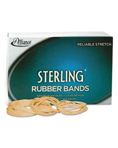 ALL24085 STERLING RUBBER BANDS, SIZE 8, 0.03" GAUGE, CREPE, 1 LB BOX, 7,100/BOX