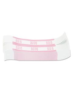 CTX400250 CURRENCY STRAPS, PINK, $250 IN DOLLAR BILLS, 1000 BANDS/PACK