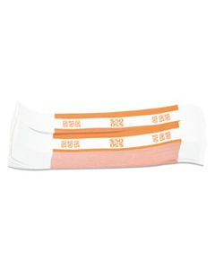 CTX400050 CURRENCY STRAPS, ORANGE, $50 IN DOLLAR BILLS, 1000 BANDS/PACK