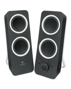 LOG980000800 Z200 MULTIMEDIA 2.0 STEREO SPEAKERS, BLACK