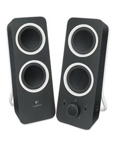 LOG980000800 Z200 MULTIMEDIA 2.0 STEREO SPEAKERS, BLACK