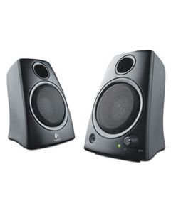 LOG980000417 Z130 COMPACT 2.0 STEREO SPEAKERS, 3.5MM JACK, BLACK